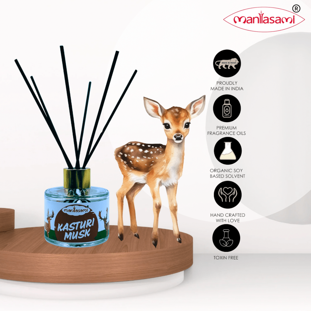 Kasturi Musk Luxury Reed Diffuser