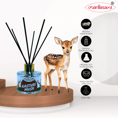 Kasturi Musk Luxury Reed Diffuser