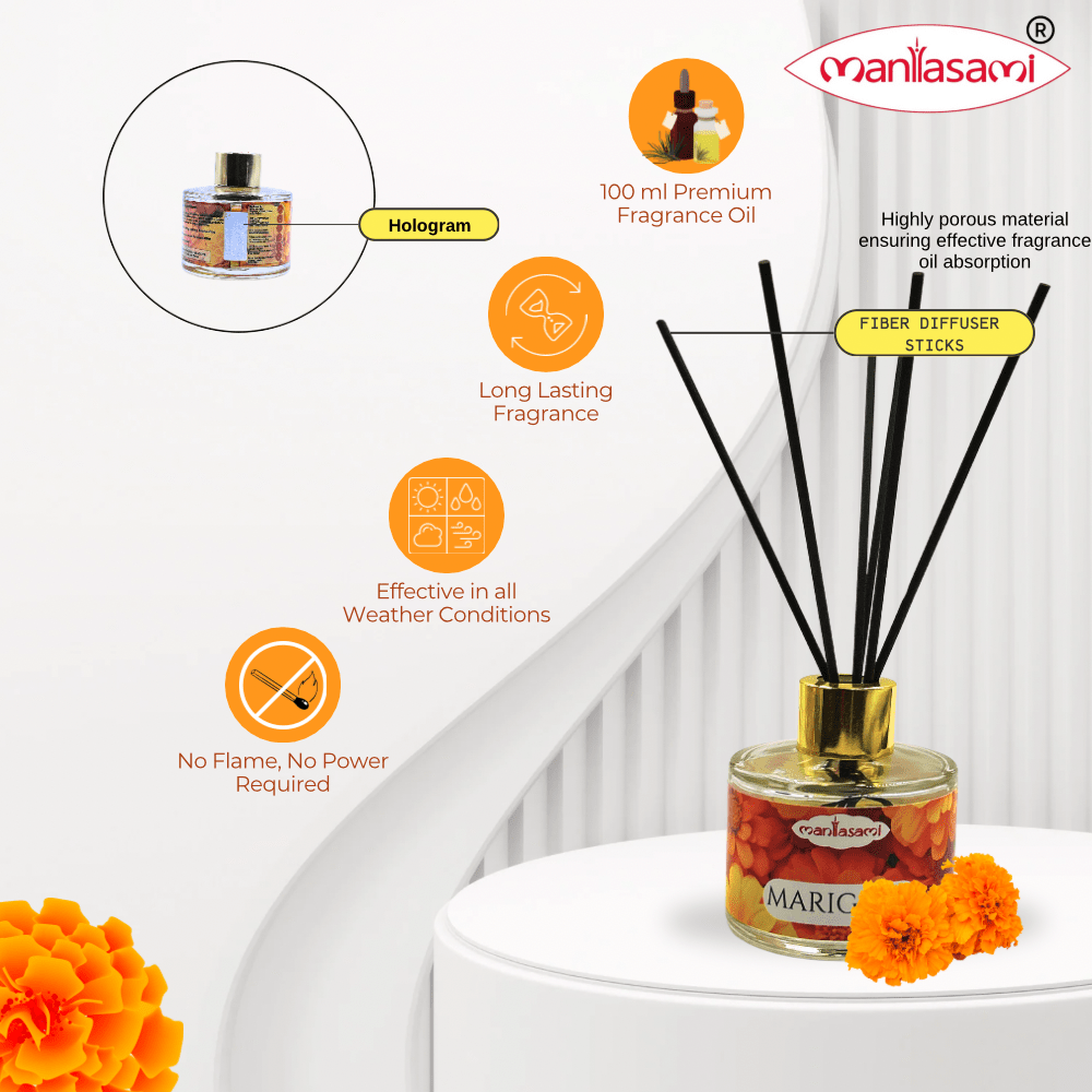 Marigold Reed Diffuser - LargAroma