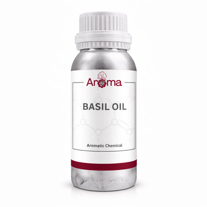 Basil Oil – Fresh Herbal Spicy Essential Oil for Perfumery & Aromatherapy