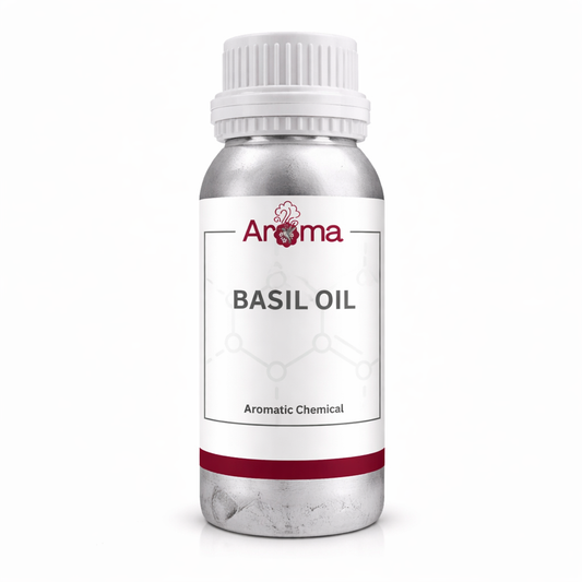 Basil Oil – Fresh Herbal Spicy Essential Oil for Perfumery & Aromatherapy