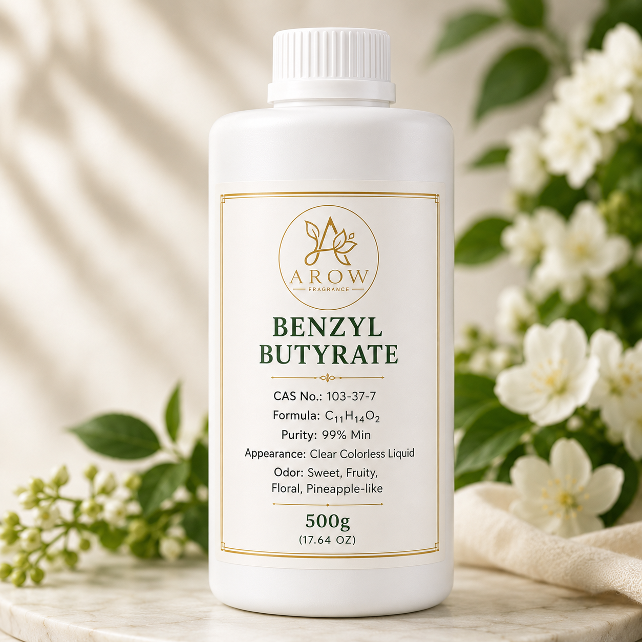 Benzyl Butyrate – Sweet Fruity Plum Floral Aroma Chemical for Perfumery & Flavor