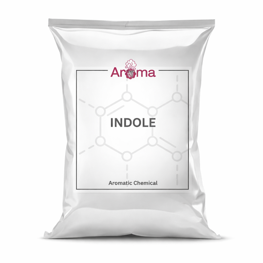 Indole – Narcotic Jasmine Floral Animalic Aroma Chemical for Fine Perfumery
