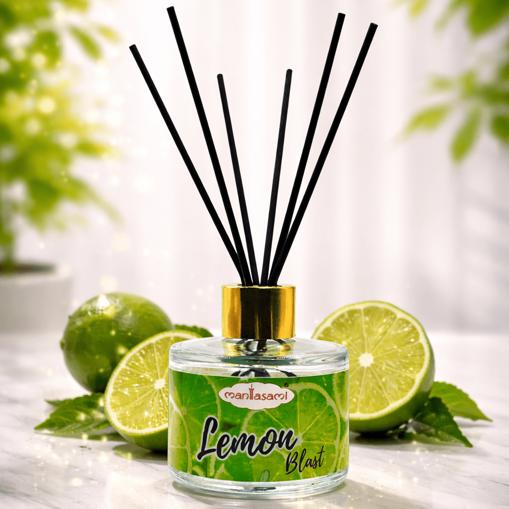 Reed Diffuser Set – 120 ML | Lemon Fragrance - LargAroma