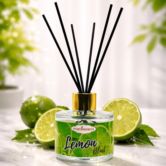 Reed Diffuser Set – 120 ML | Lemon Fragrance - LargAroma