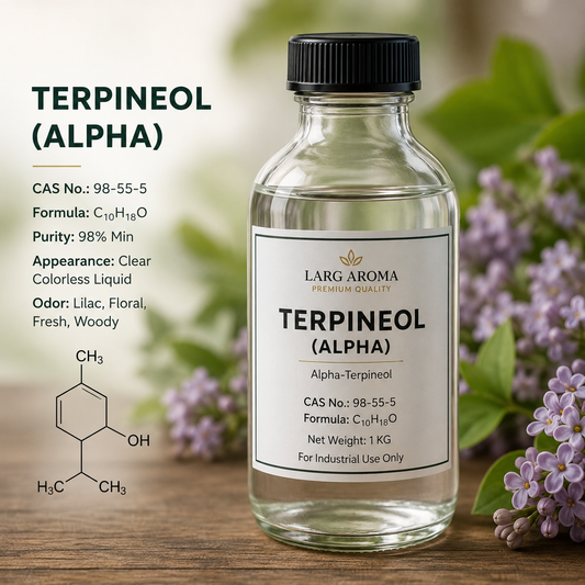 Terpineol (Alpha) – Fresh Floral Lilac Aroma Chemical for Perfumery & Agarbatti